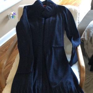 Beautiful blue long cardigan